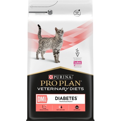 PRO PLAN Veterinary Diets PRO PLAN Ветеринарни диети DM St/Ox Управление на диабета Суха котешка храна 5кг