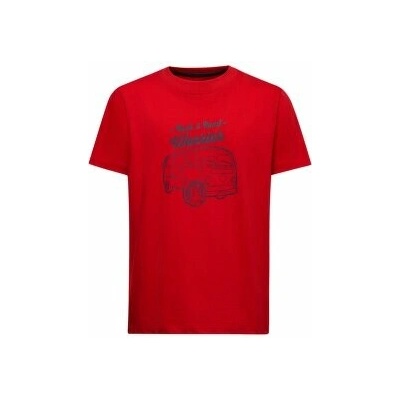 La Sportiva Van T-shirt Kids Mountain Red/Night Sky