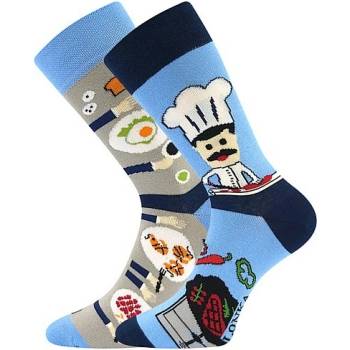 Lonka ponožky Doble Sólo vzor 17 kuchař 3 pár