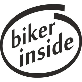 Biker Inside - Стикер за автомобил (21800)