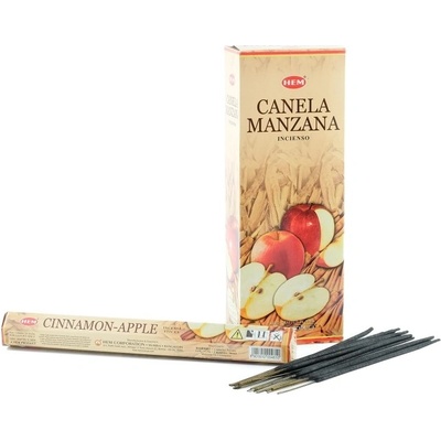 Hem Vonné tyčinky Apple Cinnamon Jablko a skořice 20 ks – Zboží Dáma