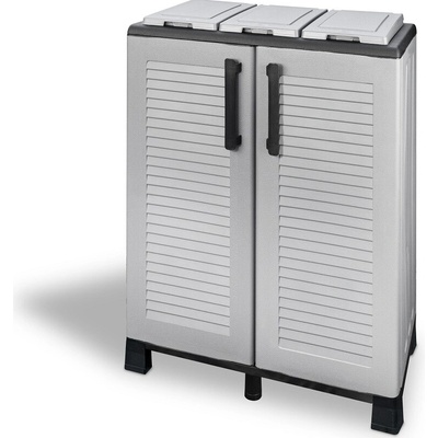 Artplast Skříň na tříděný odpad Linea Family 2dv/3víka