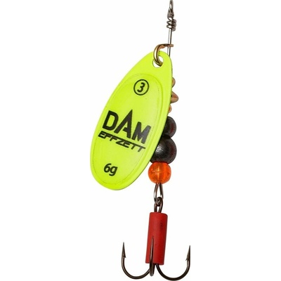 DAM Třpytka Effzett Fluo Spinner Žltá - 3g vel.1