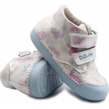 D.D.Step dívčí lesklé boty na jaro S066-51151B