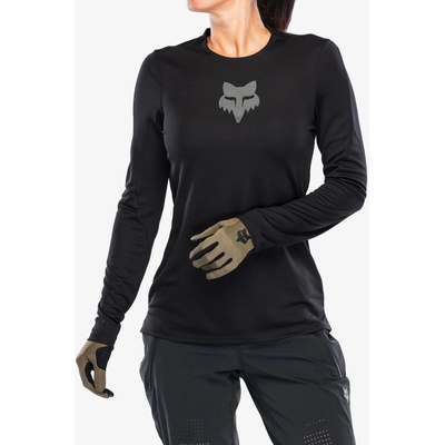 Fox Ranger LS Jersey Fox Head black/black dámský