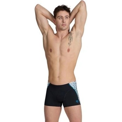 Arena Planet Water Swim Shorts Black/White Multi