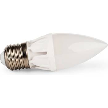 LEDtechnics LED žárovka E27 bílá teplá 8W C37