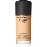 MAC Cosmetics Mini Studio Fix Fluid SPF 15 24HR Matte Foundation + Oil Control матиращ фон дьо тен SPF 15 цвят NC15 15ml