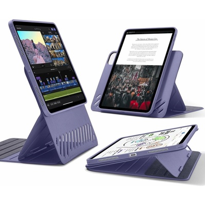 ESR Shift Magnetic Case Compatible with iPad Pro 11 2024 1B2020406 Purple