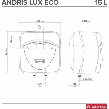 Image 1 of Ariston AN Lux Eco 15 O (3100349)