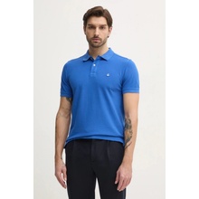 United Colors of Benetton bavlněné polo tričko 3089J3179 fialová