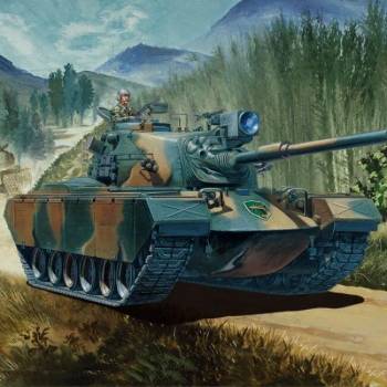 Image 1 of Academy Танк с дистанционно ROK Army M48A5K (13302)