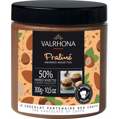 Valrhona Praline Fruity Almond 50% & Hazelnut 50% 300 g