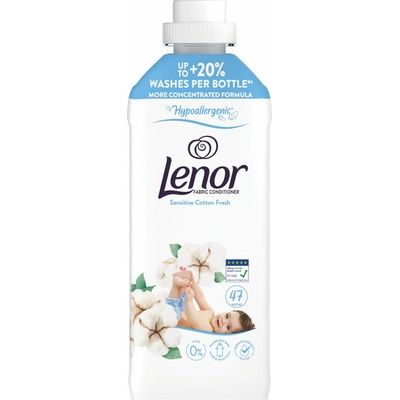 Lenor aviváž Sensitive Cotton Fresh 987 ml 47 PD