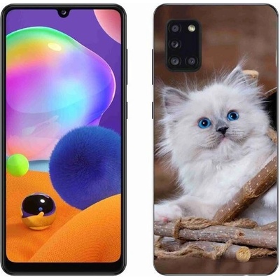 Pouzdro mmCase Gelové Samsung Galaxy A31 - bílé kotě – Hledejceny.cz