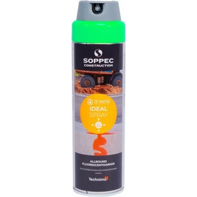 SOPPEC Farba značkovacia sprej Ideal 360° 500 ml zelená
