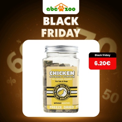 Kiwi walker pamlsky kura špenát a tekvica 100 g