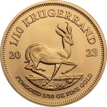 South African Mint Zlatá investiční mince Krugerrand 2023 1/10 oz