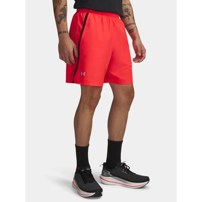 Under Armour UA LAUNCH 7'' SHORTS červené