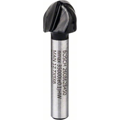 Bosch Accessories 2608628450 dlabacie fréza Karbidy polkruhový oblúk Dĺžka 40 mm Vonkajší Ø 12.7 mm Pracovná dĺžka 9.2 m