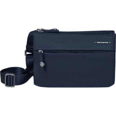 Malá kabelka Samsonite MOVE 4.0 FLAT SHOULDER BAG 2 COMP DARK BLUE 144728-1247
