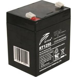 Ritar power Оловна батерия RITAR, (RT1250) AGM, 12V, 5Ah, 90- 70- 10 1mm, Терминал 2 (RITAR-RT1250)