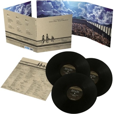 3 Hiroyuki Sawano - Attack On Titan Original Soundtrack LP