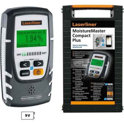 Laserliner Влагомер Laserliner MoistureMaster Compact Plus, 082.334A - до 56.4% (082.334A)