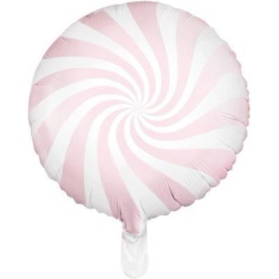 Party Deco Фолиев Балон Близалка, Бледо Розово, 35см (fb20p-081j)