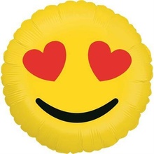 Nafukovací balónik emoji love 46 cm