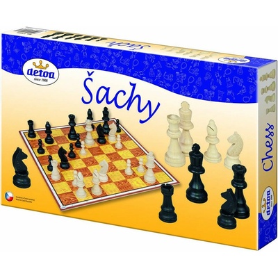 Detoa dřevěné Šachy s dámou