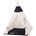 SPRINGOS Teepee Černý Wigwam
