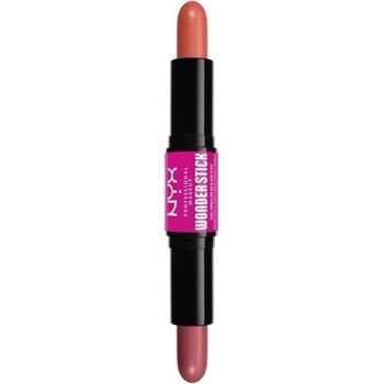 NYX Professional Двоен руж Wonder Stick, Honey Orange & Rose, 4 g