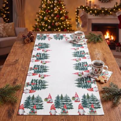 MyBestHome TREND Vánoční běhoun Christmas ELF 40x85 cm