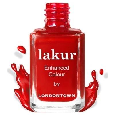 Londontown Lakur Double the Deck lak na nechty červená 12 ml