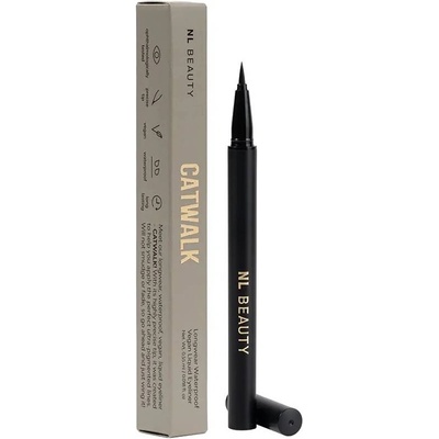 NL Beauty Течна очна линия Catwalk, черна, 5.5 ml