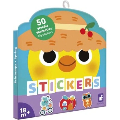 Janod Стикери Големи стикери Пролет 50 бр