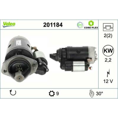 Startér VALEO 201184