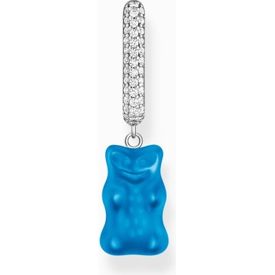 Thomas Sabo x Haribo kusová náušnica Blue goldbear CR727-052-1