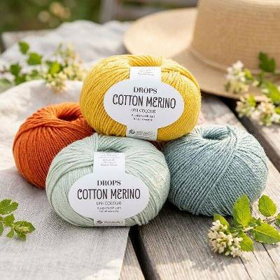 Drops Cotton Merino 50g 110m