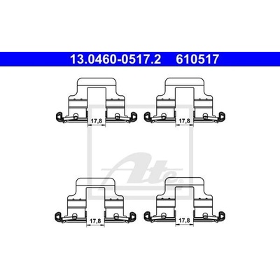 Příslušenství kotoučové brzdy ATE 13.0460-0517.2 (13046005172)