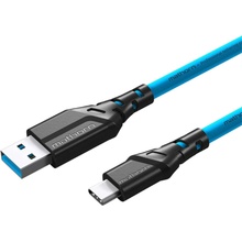 Mathorn MTC-200 USB-A na USB-C, 2m, modrý