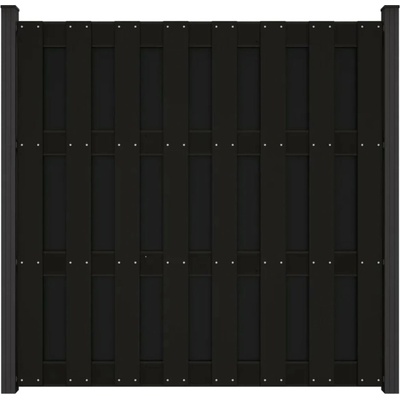 GroJa Plotový panel bez sloupků BPC/BPC, antracitová, 180 x 180 cm