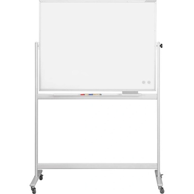 Magnetoplan biela popisovacia tabuľa CC Mobil (š x v) 1500 mm x 1000 mm biela emailový náter obojstranne použiteľná, vr.