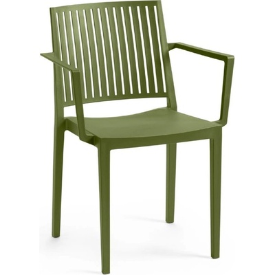 Rojaplast BARS ARMCHAIR olivová