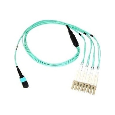 HP Enterprise Premier Multi Fiber Push On to 4 x Lucent Connector 15m Cable K2Q47A