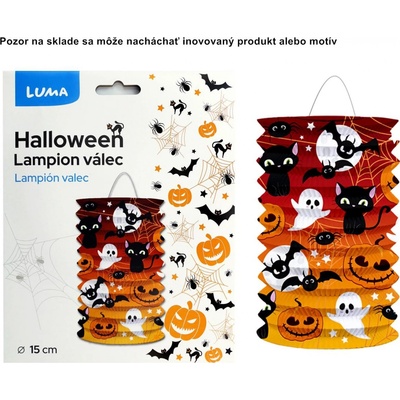 Lampión 15cm valec strašidlá