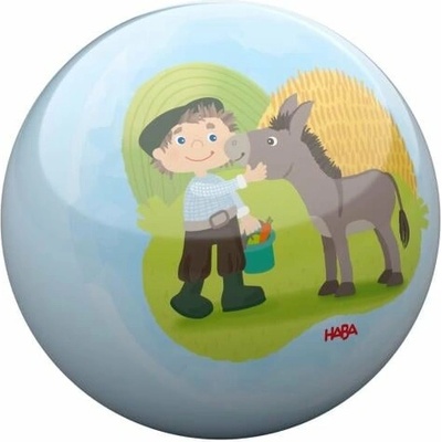 Haba Detská lopta na hranie Farma 14 cm
