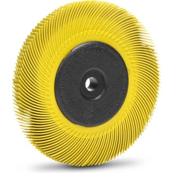 3M TA-80 150 mm Bristle Scotch-Brite Brúsna kefa Žltý 27606