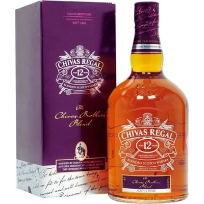 Chivas Regal Brother´s Blend 12y 40% 0,2 l (holá láhev)
